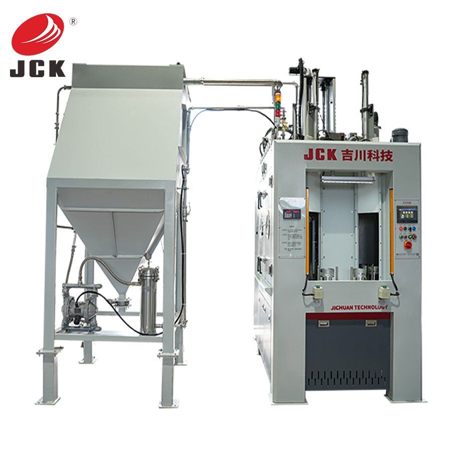 Tool liquid rotary automatic sandblasting machine